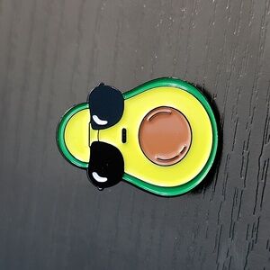 Avocado in Sunglasses Enamel Pin